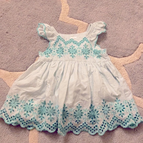 GAP Other - Gap baby mint flutter sleeve dress
